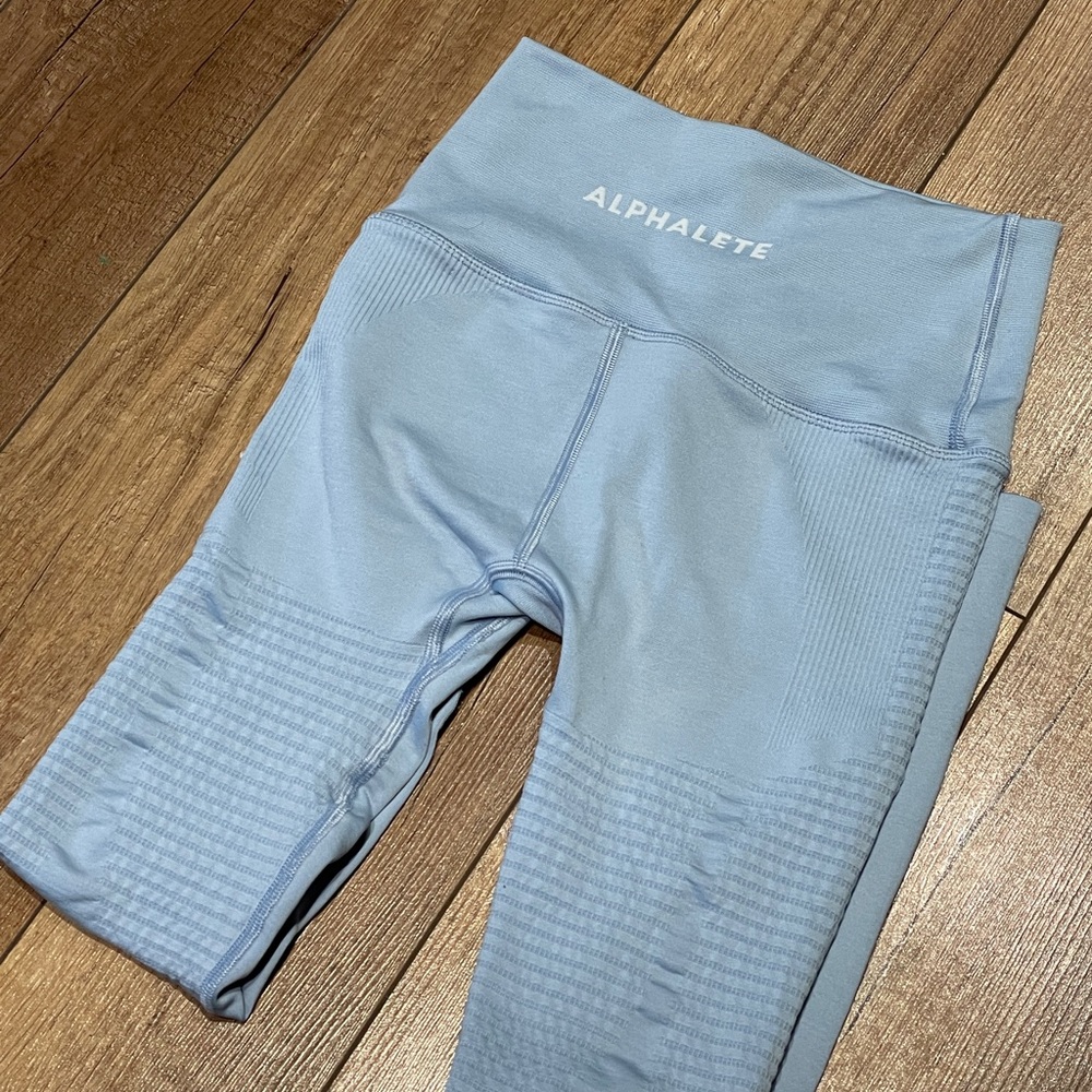 Alphalete Halo leggings ice blue